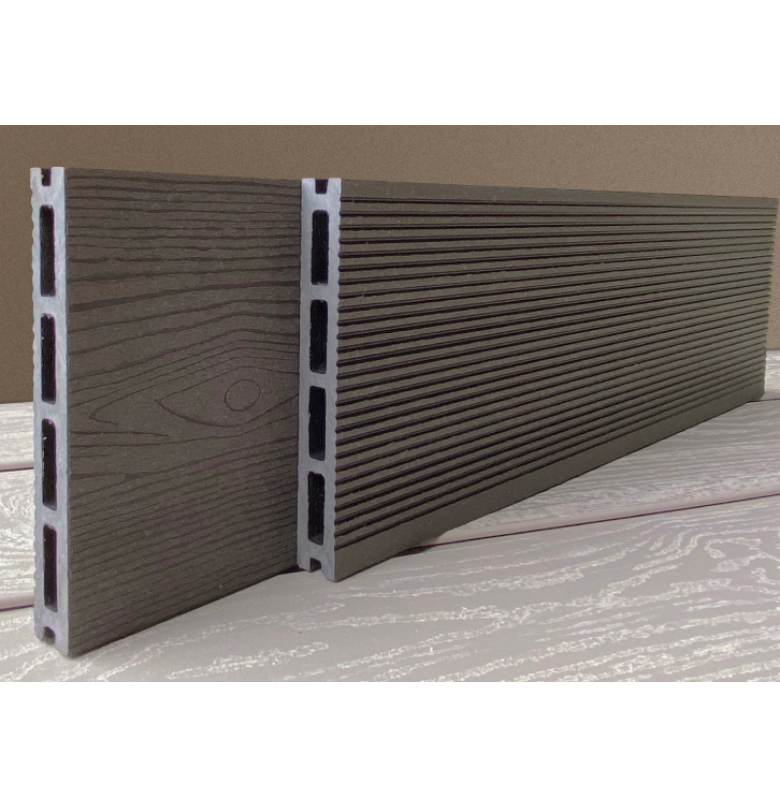 Террасная доска из ДПК Best Decking Light Тиснение/Вельвет, цвет Венге 6 пог.м.